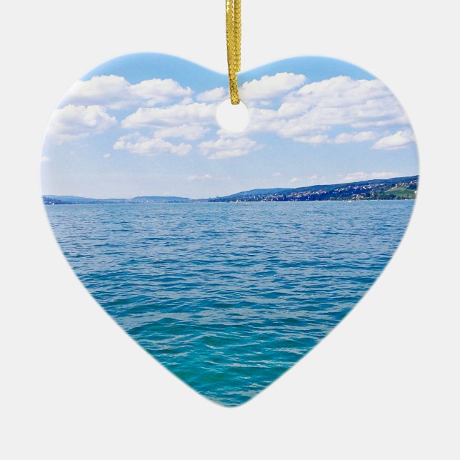 Zürichsee Keramikornament (Vorne)