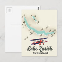 Zürichsee - Schweiz Karte