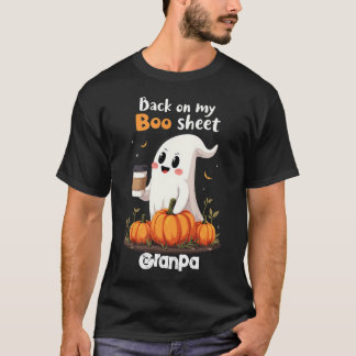 Zurück auf meinem Bootschild Funny Halloween Boo G T-Shirt