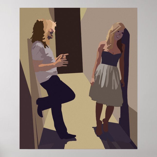 Zurück Bühne im Konzert Poster (Vorne)