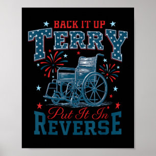 Zurück damit Terry Rückwärtsgang einlegen Lustig 4 Poster