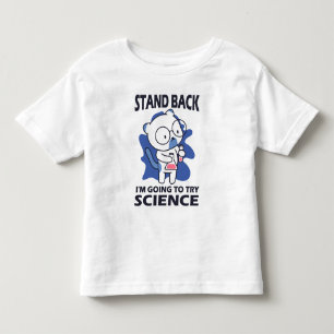 Zurück - Erlebnisexperimentieren mit Katzenwissens Kleinkind T-shirt