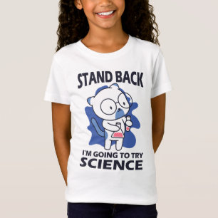 Zurück - Erlebnisexperimentieren mit Katzenwissens T-Shirt
