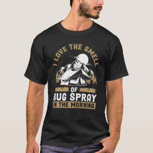 Zurück habe ich den Geruch von Bug-Spray am Morgen T-Shirt