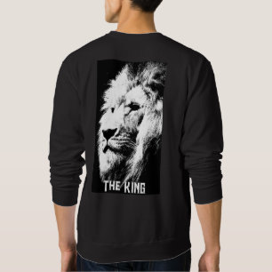 Zurück im Design Print Pop Kunst, Dichtung und Mus Sweatshirt