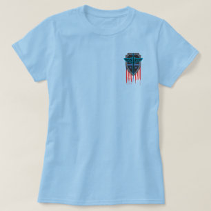 Zurück in Blau oder es wird niemanden geben, der d T-Shirt