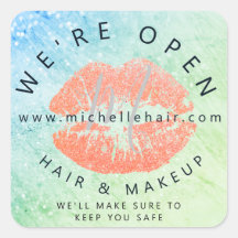 zurück in Business Haar und Make-up Glitzer