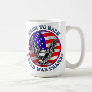 Zurück in den Weltkrieg - Die sonnige unbestritten Kaffeetasse