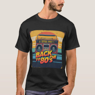 Zurück in die 80er Gen X Boombox T-Shirt