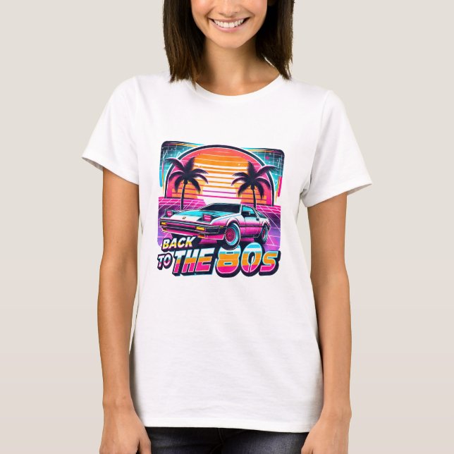 Zurück in die 80er Jahre T-Shirt (Vorderseite)