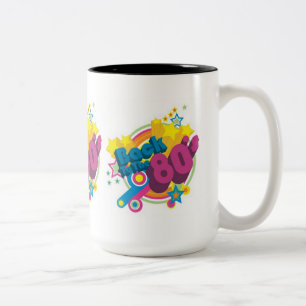 Zurück in die 80er Retro 80er Tasse