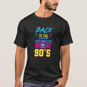 Zurück in die 90er Jahre Cassette Boom Box 90er Mu T-Shirt