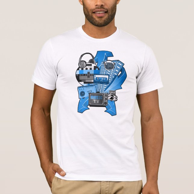 Zurück in die 90er Jahre T-Shirt (Vorderseite)