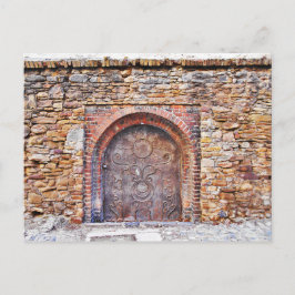 Zurück in die mittelalterliche Zeit Postkarte