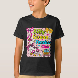 Zurück in die Schule Albern Gänserlehrer Club T-Shirt