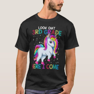 Zurück in die Schule Ausblick auf die 3. Klasse, h T-Shirt
