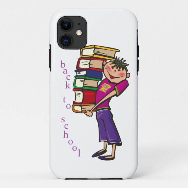 ZURÜCK IN DIE SCHULE Case-Mate iPhone HÜLLE (Rückseite)