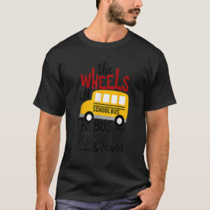 Zurück in die Schule Die RÄDER auf den BUS-Kleinki T-Shirt