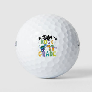 Zurück in die Schule Ich bin bereit für Rock 11. K Golfball