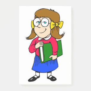 ZURÜCK IN DIE SCHULE POST-IT KLEBEZETTEL
