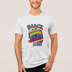 Zurück in Meiner Zeit Tri-Blend Shirt