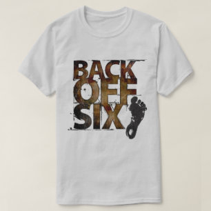 Zurück nach 2,5 m - Vorderseite mit feinem Buchsta T-Shirt
