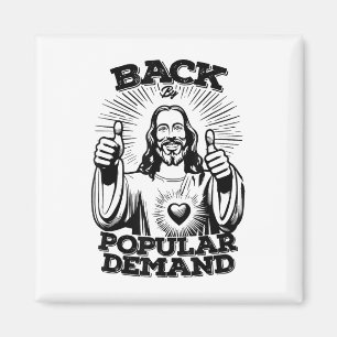 Zurück nach der allgemeinen Forderung Jesus Magnet