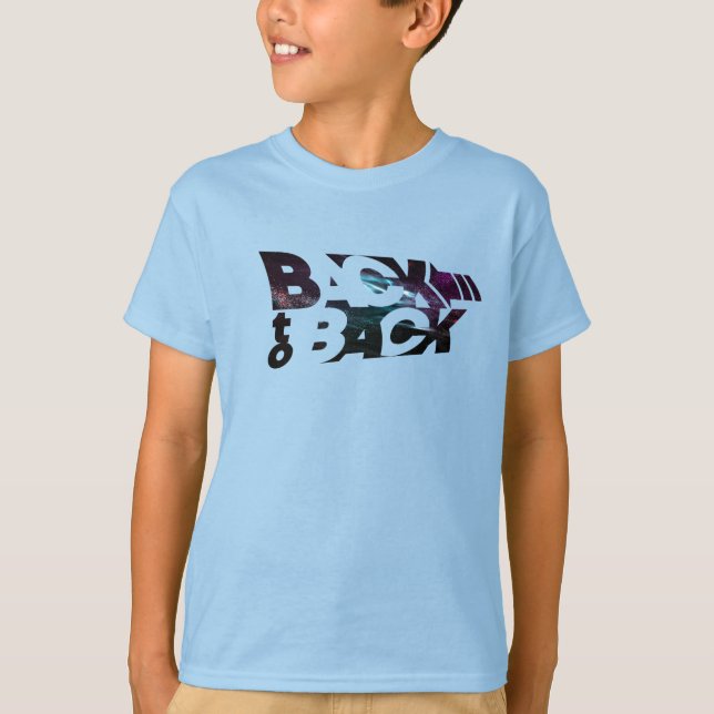 Zurück nach hinten | Kinder T-Shirt (Vorderseite)