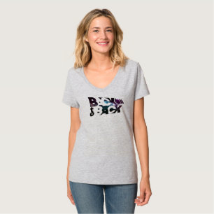 Zurück nach hinten Women's V-Neck T-Shirt