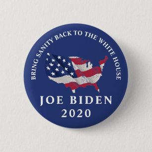 zurück nach Joe Biden 2020 Button