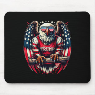 Zurück Patriotic Usa Eagle nehmen Amerika zurück T Mousepad