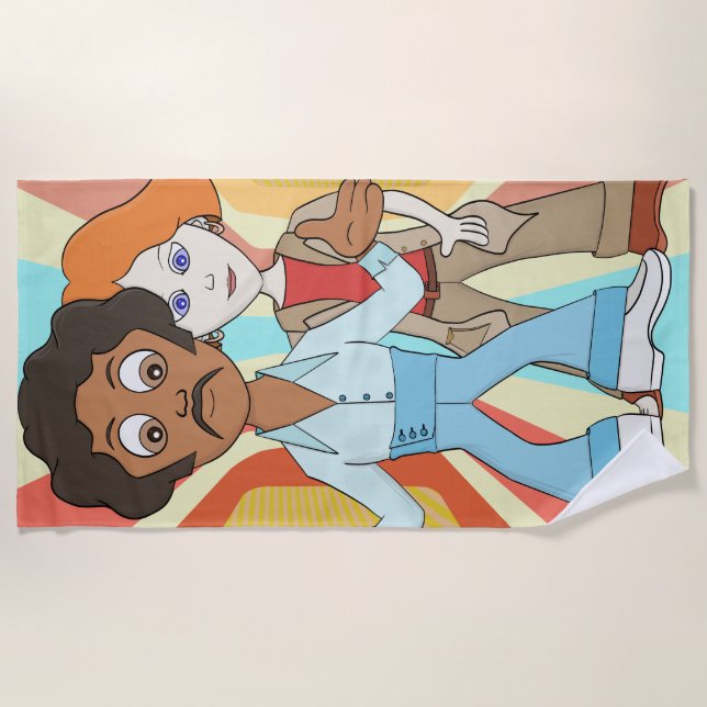 Zurück Strandtuch (Vorderseite)