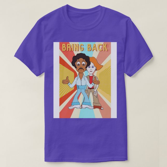 Zurück T-Shirt (Design vorne)