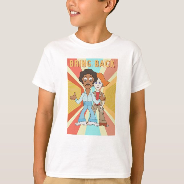 Zurück T-Shirt (Vorderseite)