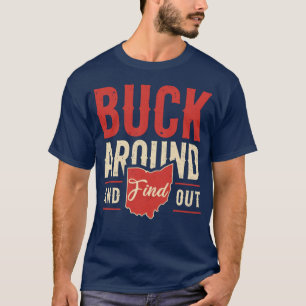 Zurück und finde heraus Ohio State Familie T-Shirt