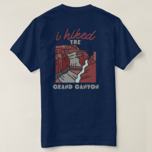 Zurück und vorne wanderte ich durch den großen Can T-Shirt