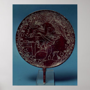 Zurück von einem Bronzespiegel Poster