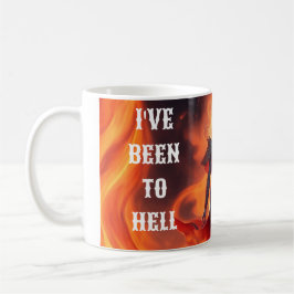 ZURÜCK VON HELL-DESIGN KAFFEETASSE