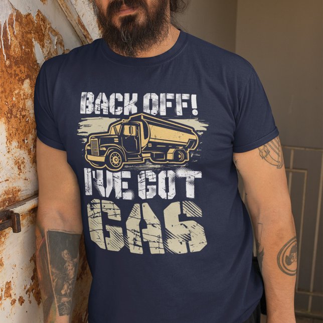 Zurück weg habe ich Gas Ice Road Truck Driver Gag  T-Shirt (Von Creator hochgeladen)