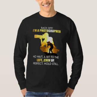 Zurück weg im Fotografen Funny Fotografy T-Shirt