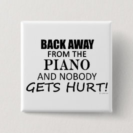 Zurück weg vom Piano Button