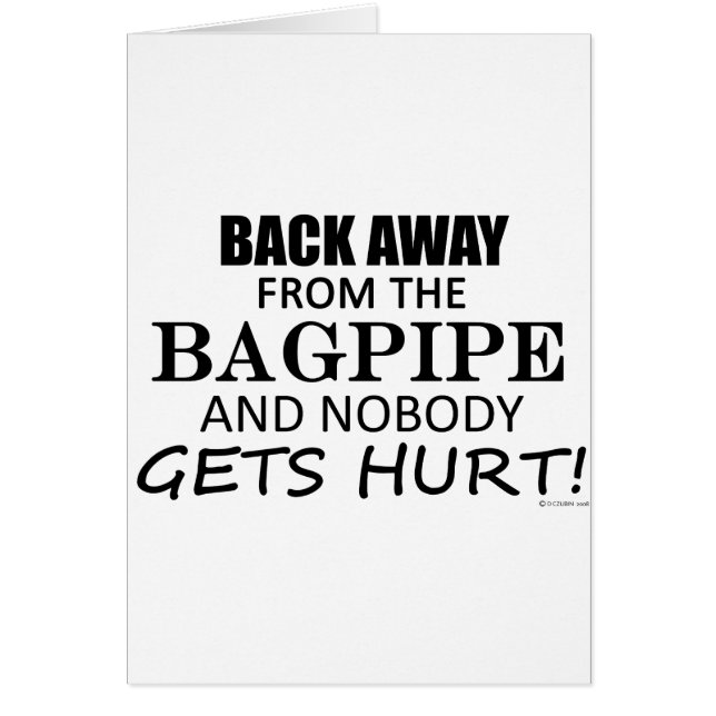 Zurück weg von Bagpipe (Vorne)