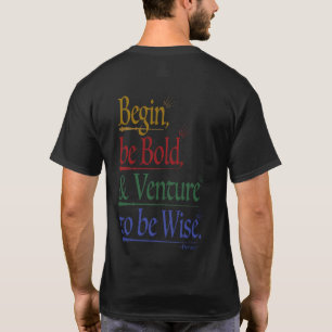 Zurück - Zauberhorn Zitat Unisex T-Shirt
