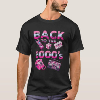 Zurück zu 2000er 2000er Vintage-Stil 2000er Retro- T-Shirt