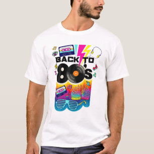 Zurück zu 80er T-Shirts Vintag Retro I Liebe 80er