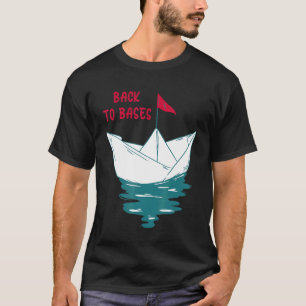 Zurück zu Basen und falten Sie mehr Boat Toy Paper T-Shirt
