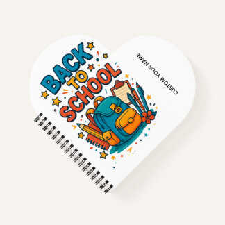 ZURÜCK ZU DEINER SCHULE NOTIZBUCH