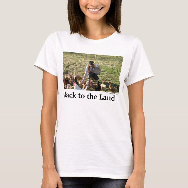 Zurück zu dem Land T-Shirt (Vorderseite)