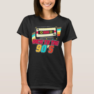 Zurück zu den 90er Jahren Costume Party Mixtape 90 T-Shirt