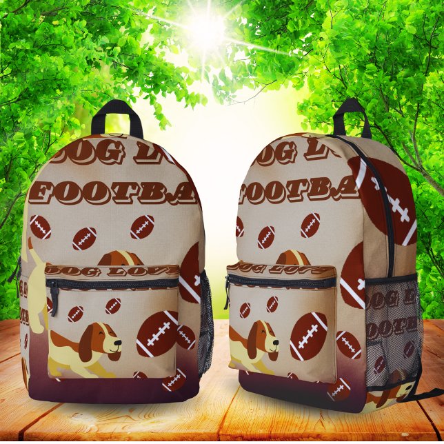 Zurück zu den Fußballspielern in der Schule Bedruckter Rucksack (Von Creator hochgeladen)